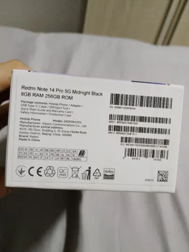 Rerdi note 14 pro 5g 256Gb