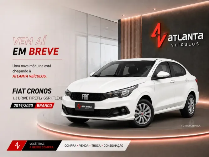 Fiat Cronos Drive GSR 1.3 8V Flex 2020