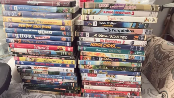Coleção de DVDs Originais Disney Pixar DreamWorks - Vários Títulos