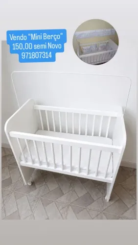 Vendo Mini Berço semi Novo