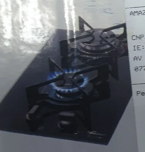 Fogão Cooktop NOVO, à gás ,Fischer 2 bocas Fit Line