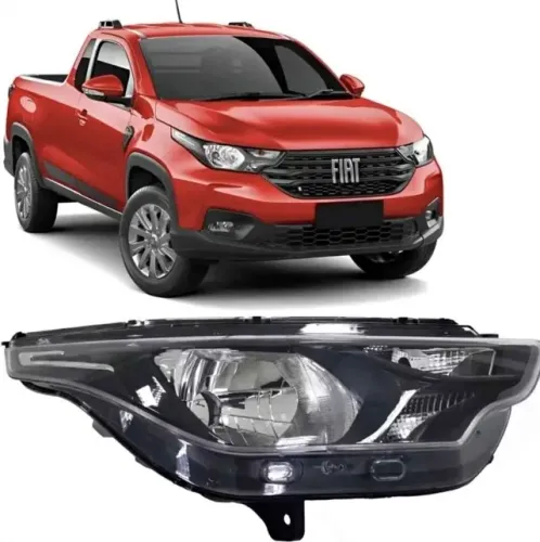 FAROL FIAT STRADA 2021 a 2026 SEM LED (NOVO) 