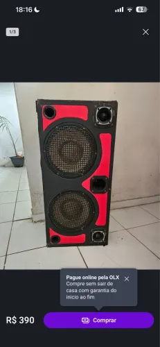 CAIXA DE SOM AUTOMOTIVO