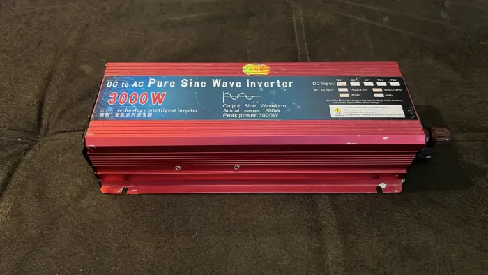 Inversor de 12v para 220v de 3000w
