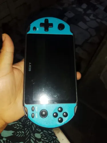 Mini videogame azul