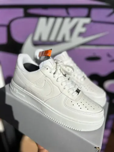 Tênis Nike Air Force One Branco Premium Unissex - Disponível 34 AO43