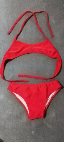Biquíni Vermelho Infantil