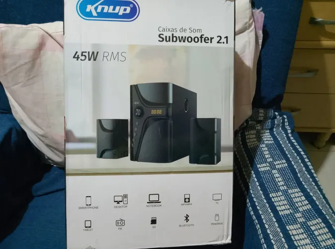 Sistema knup de som com 45 whatts