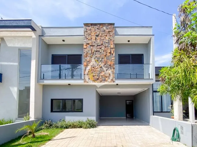 Casa com 4 dormitórios à venda, 196 m² por R$ 1.320.000,00 - Residencial Terras da Estânci