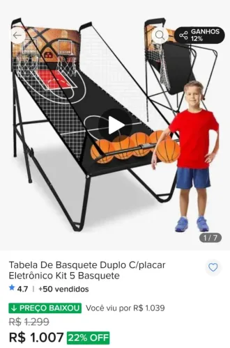 TABELA DE BASQUETE ELETRONICA 
