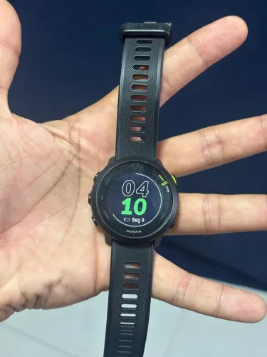 Relógio Garmin Forerunner 55 Monitor Cardíaco E Gps 