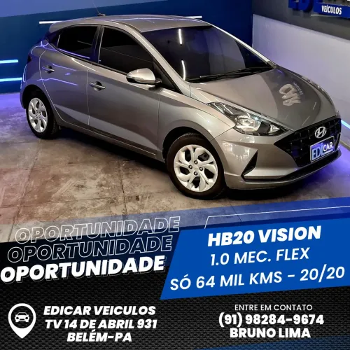 Hyundai HB20 Vision 1.0 Flex 12V MEC 2020