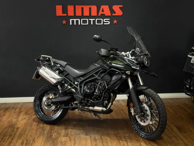 Tiger XC 800 Verde 2014 - Apenas 34.200 KM.
