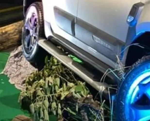 Estribo , tampão de porta mala , encosto de braço do carro Duster 