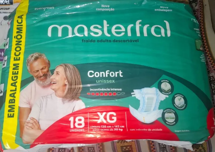 9 unidades Fraldas Geriátricas - R$ 50,00 - Aceita proposta