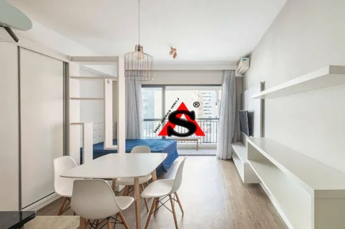Apartamento com 1 dormitório para alugar, 30 m² por R$ 3.209,91/mês - Bela Vista - São Pau