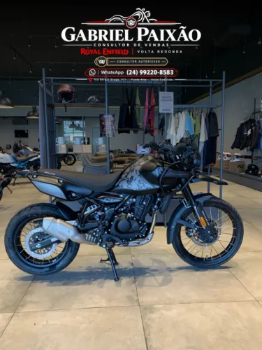 GABRIEL - ROYAL ENFIELD HIMALAYAN 450cc RALLYEE - LANÇAMENTO