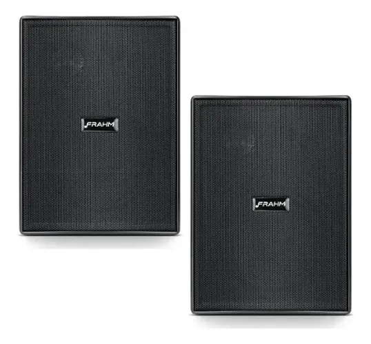 Par Caixa Acústica PS200 25W RMS 8 OHMS Preta FRAHM