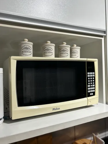 Microondas + Sanduícheira Nova na Caixa
