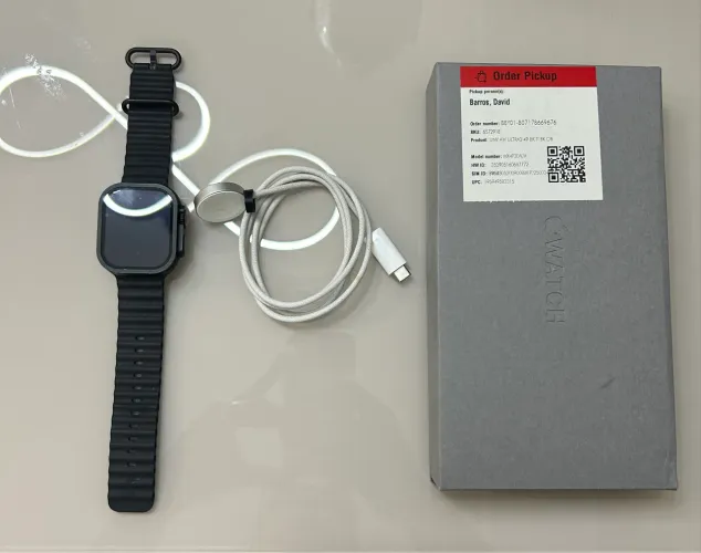 Applewatch ultra 2 Black Titânio 49mm