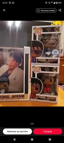 Pop funko Thriller Michael Jackson - boneco- bad-dvd