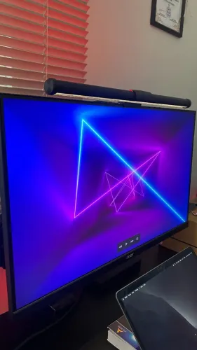 Monitor Acer Nitro 27" 165Hz IPS base original + braço articulado