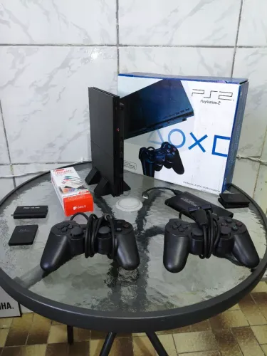 Playstation 2 revisado semi-novo