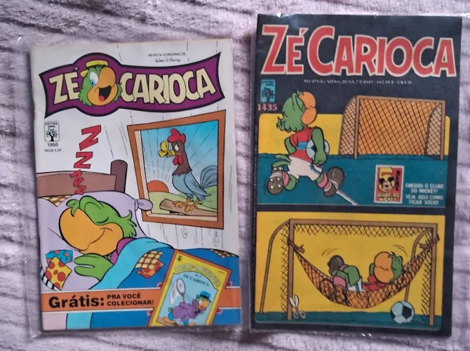 Zé Carioca edições 1435 e 1850