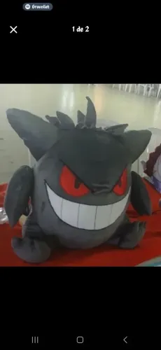 Pelúcia Pokémon Gengar Shiny Gigante 