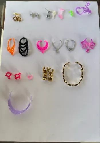 Lote acessórios MonstervHigh -originais-usados