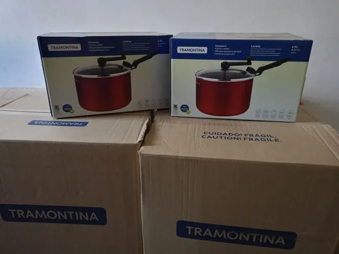 Panela pipoqueiro Tramontina