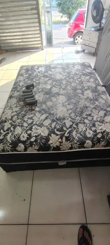 Cama Box Casal Molas (Faço Entrega)
