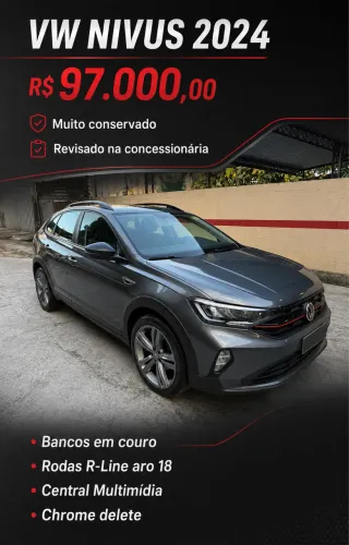 Volkswagen Nivus Comfortline 1.0 200 TSI Flex AUT 2024