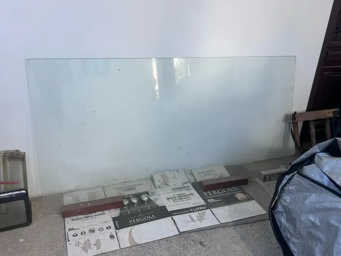 Tampo de vidro 