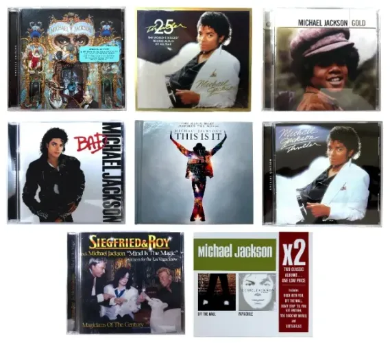 Michael Jackson (CDs Nacionais e Importados)