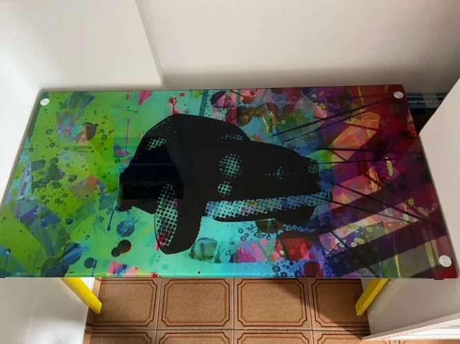 Mesa e cadeira para escritório
