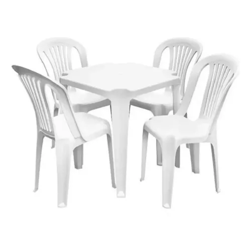 5 JOGO DE MESA COM CADEIRAS.