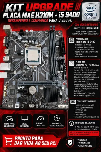 Placa mae + processador 