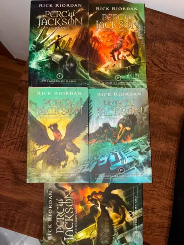 BOX Percy Jackson e os Olimpianos (5/5)