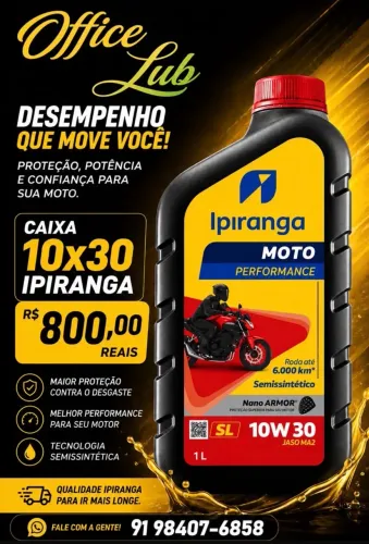 Óleo lubrificante Ipiranga