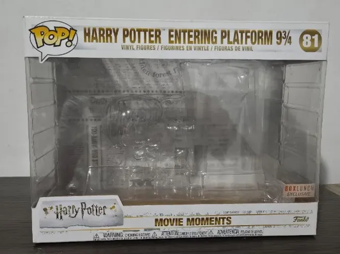 CAIXA VAZIA Funko Pop Harry Potter Entering Platform 9 3/4 Movie Moments