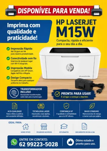 Hp laser jet m15w