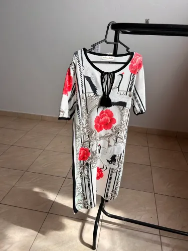 Vestido Carmen Steffens estampado G