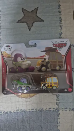 Two Pack Toy Story Disney Carros