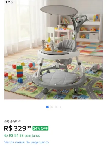 Andador para bebê