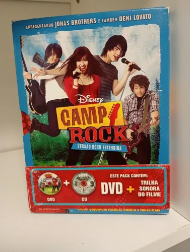 Dvd+cd Camp Rock versão entendida Dvd+cd original item de colecionador.