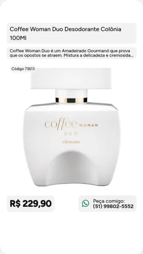 Perfume Boticário a pronta entrega? Aceito Pix ? ? Cartão ? 