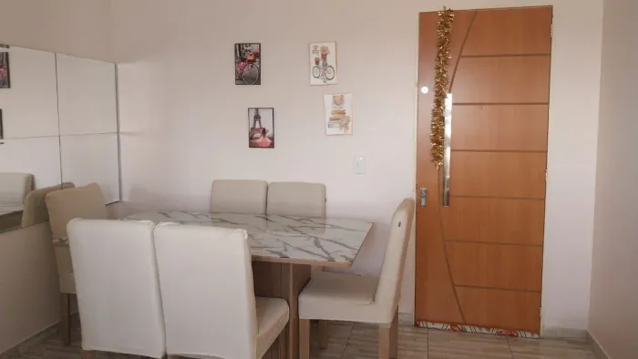 Residencial Acácias, 3 Qts 100% Mobiliado / 2° Andar Escada 