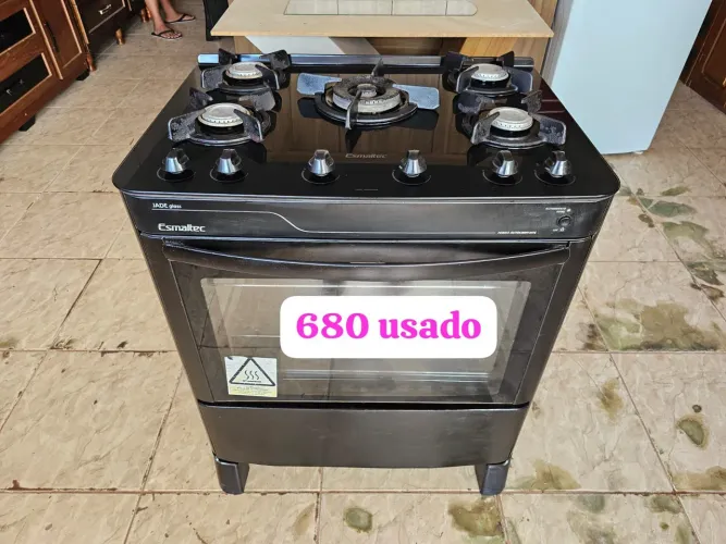 FOGÕES 5 BOCAS ESMALTEC E BRASLAR USADOS