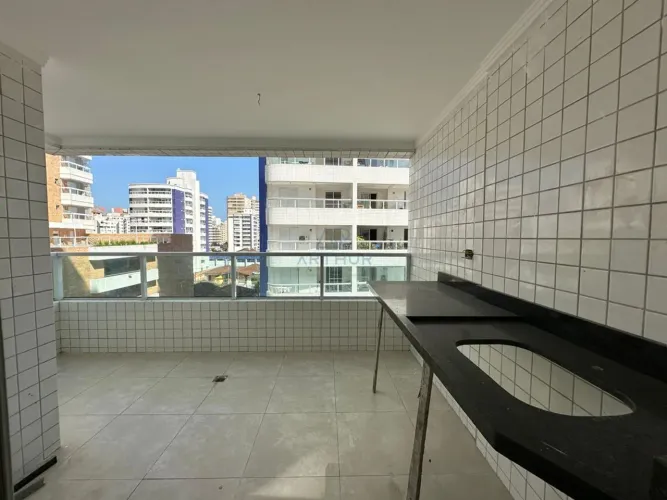 Apartamento 2 dormitórios - Vista Mar - Lazer Completo